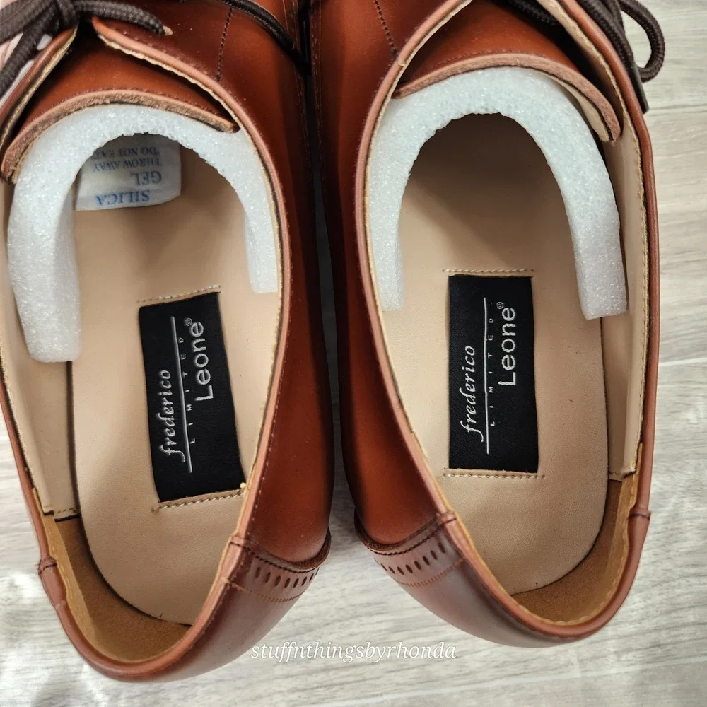 New In Box Frederico Leone Tuxedo Shoes 